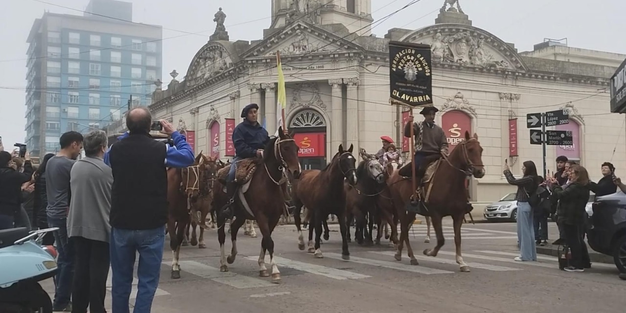 Partieron los Gauchos Peregrinos rumbo a Lujn